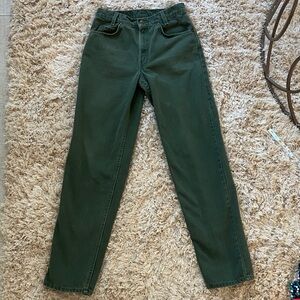 Levi's 550 Vintage Jeans in Dark Green‎